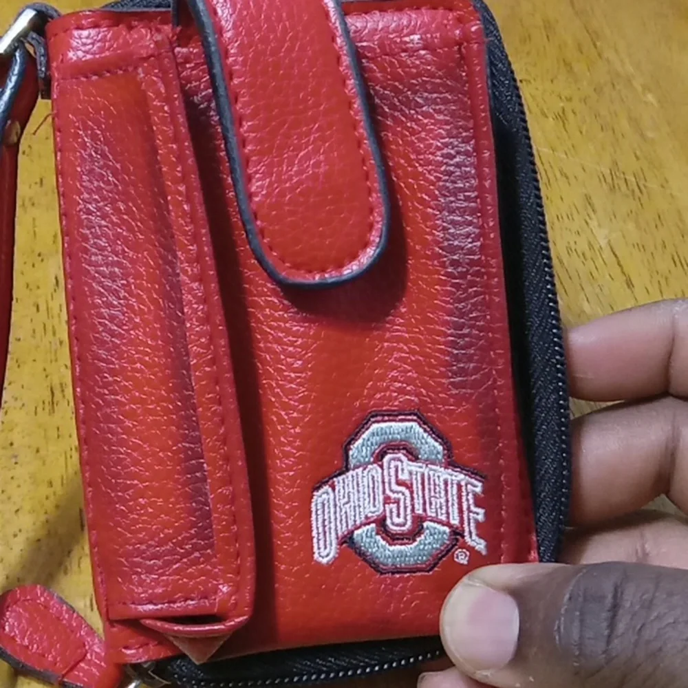 Ohio State Phone Holster with Wrist Strap Wallet
